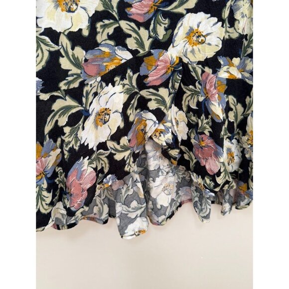 Black Floral Dress, Xhilaration, Small - Picture 4 of 11